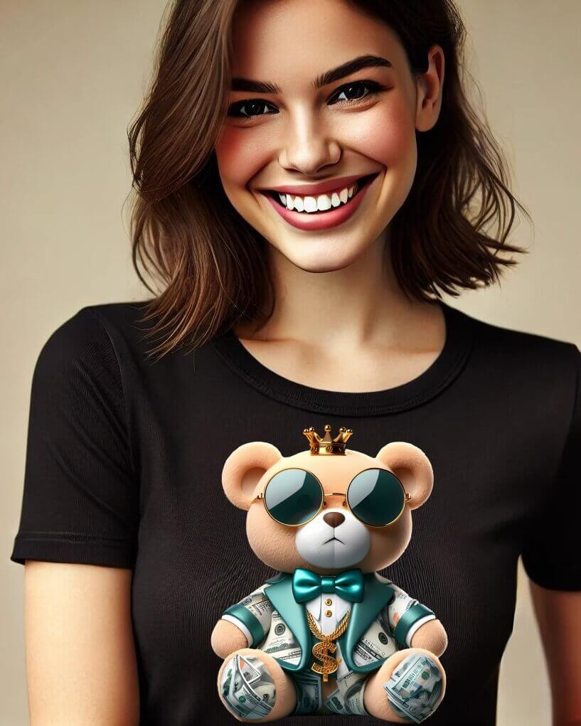 11 Darcek pre ZENU cierne tricko