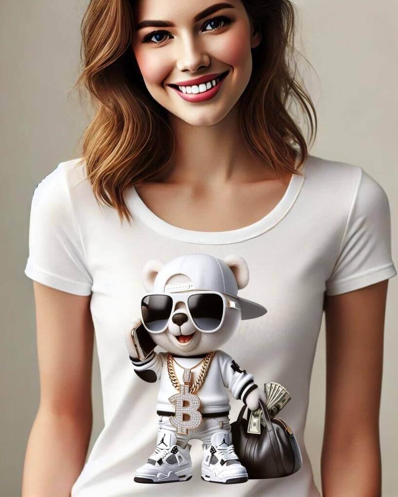 14 Darcek pre ZENU biele tricko