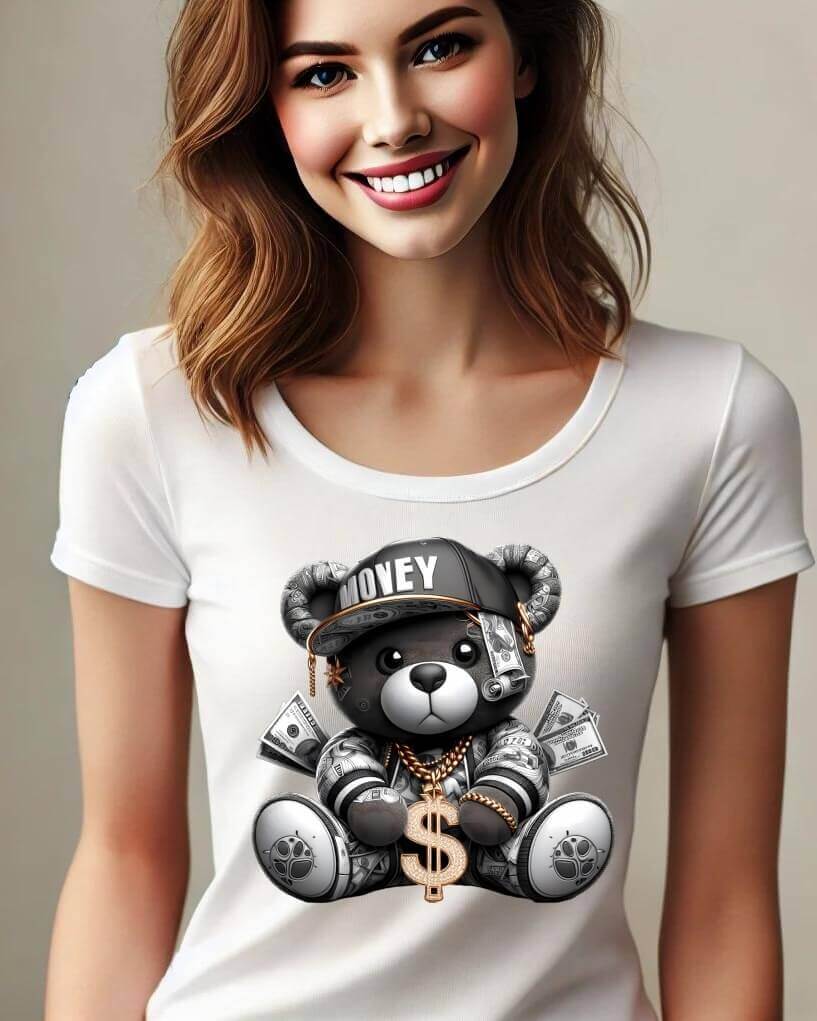 2 Darcek pre ZENU biele tricko