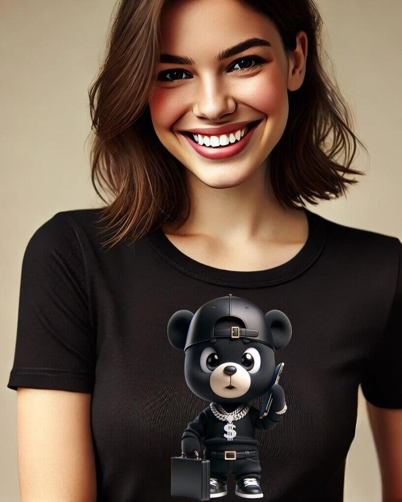 21 Darcek pre ZENU cierne tricko