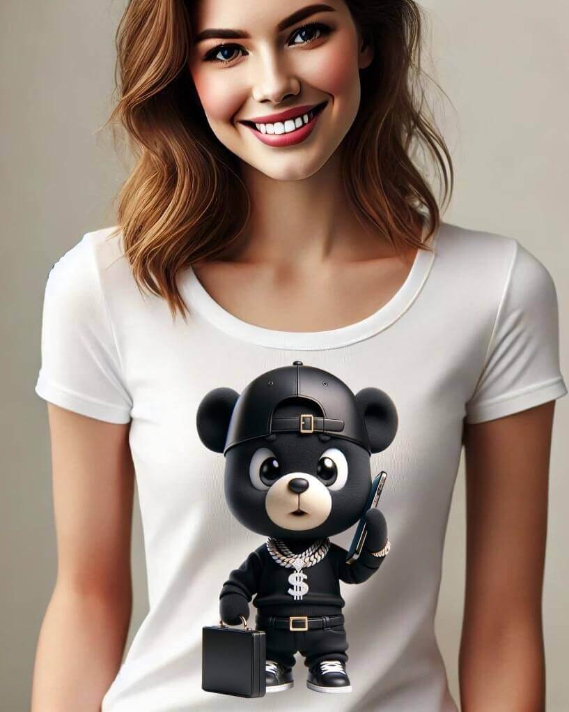 22 Darcek pre ZENU biele tricko