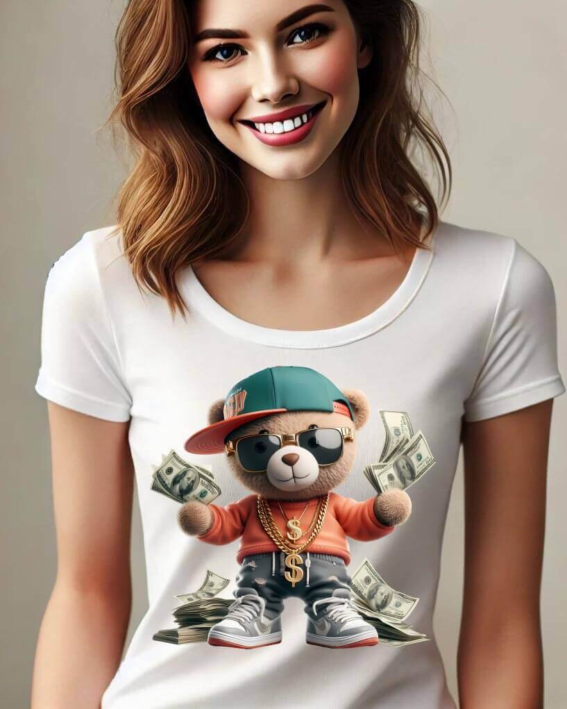 24 Darcek pre ZENU biele tricko