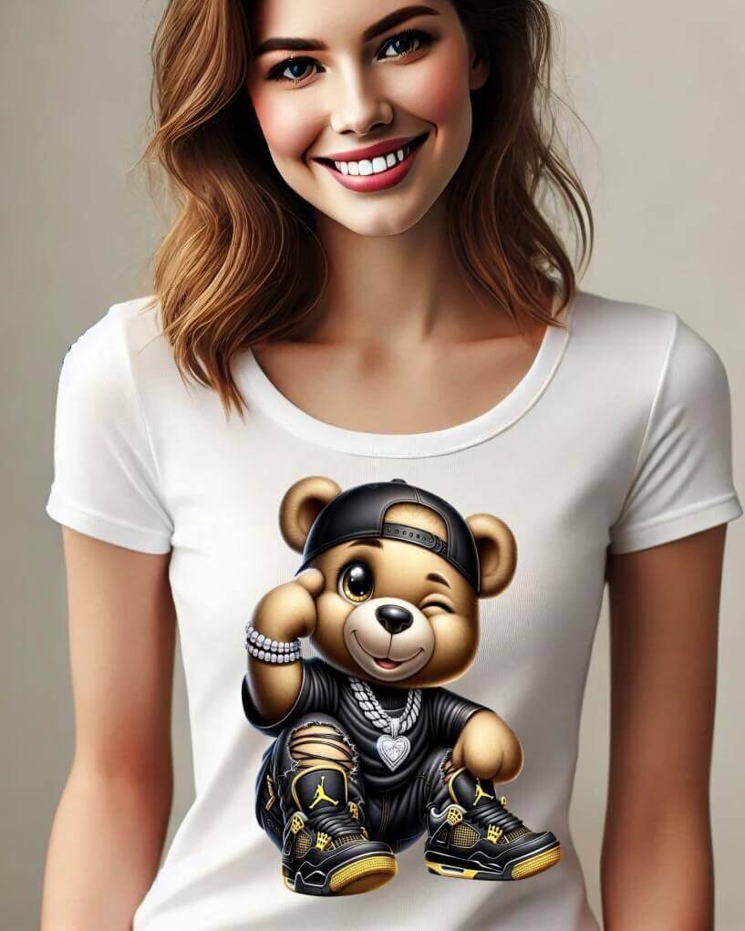 6 Darcek pre ZENU biele tricko