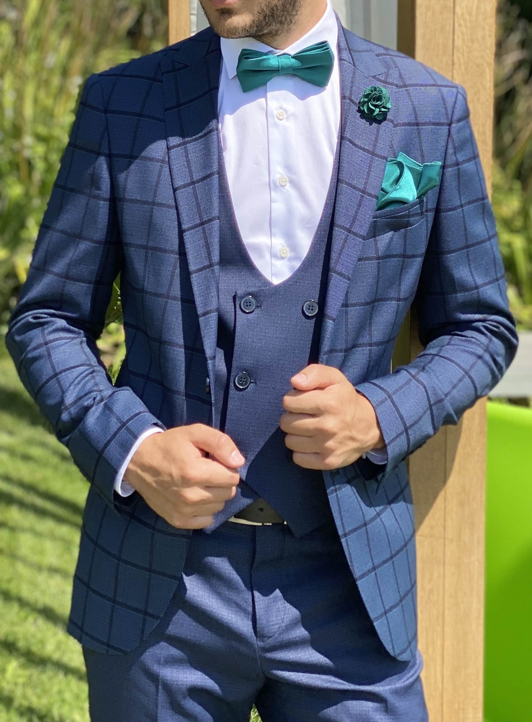 DIAMOND AVIGNON BLEU CLAIR Á CARREAUX